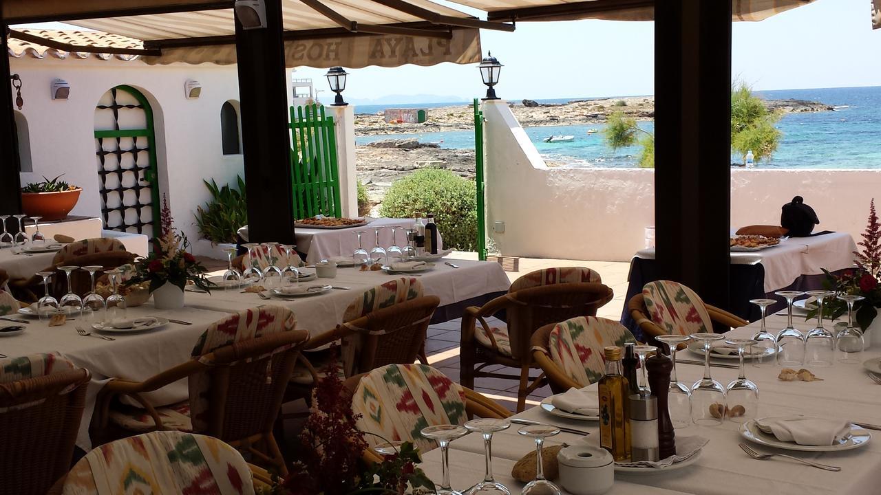 Hostal Restaurante Playa Colonia de Sant Jordi Exteriér fotografie