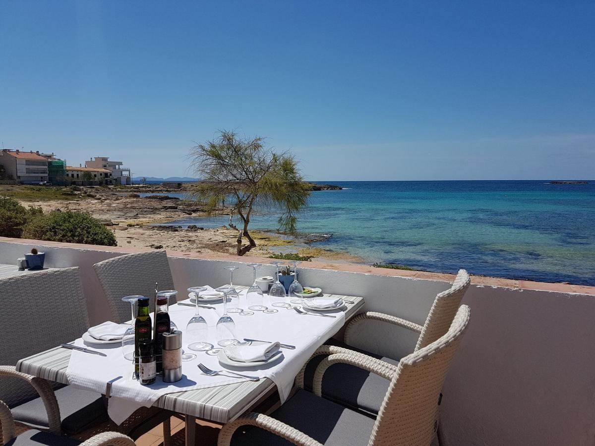 Hostal Restaurante Playa Colonia de Sant Jordi Exteriér fotografie